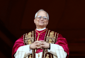 Cardinal Robert Francis Prevost is elected as Pope Leo XIV