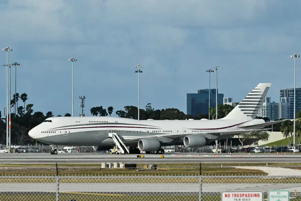 Flying Palace worth USD400M for Trump from Qatar