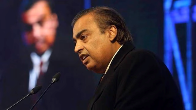 Mukesh Ambani highlighting The Entertainment Boom of India