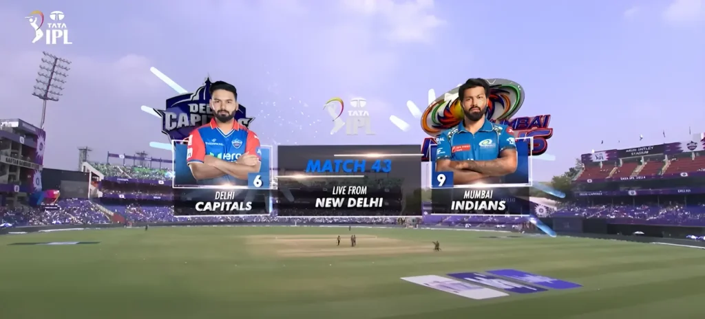 Mumbai Indians vs Delhi Capitals