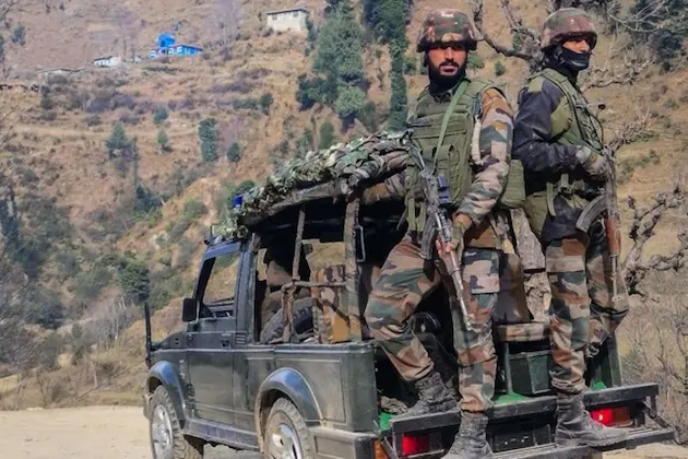 Raids in Kashmir