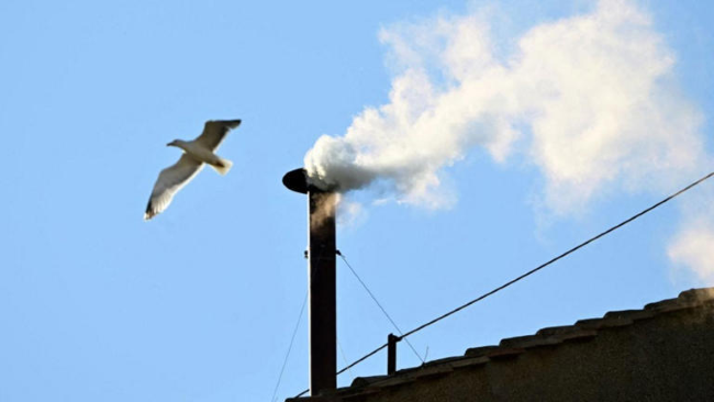 White Smoke Signals the Election of Pope Leo XIV