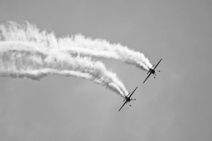 Intense Dogfight