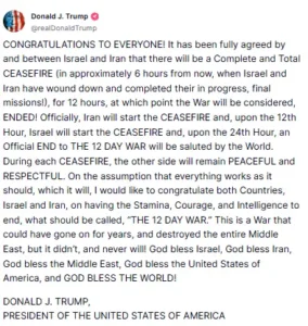Miracle Ceasefire