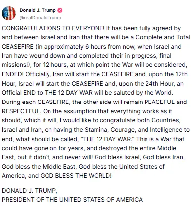 Miracle Ceasefire
