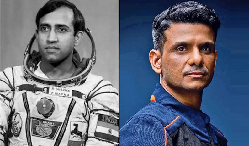 Rakesh Sharma Shubhanshu Shukla