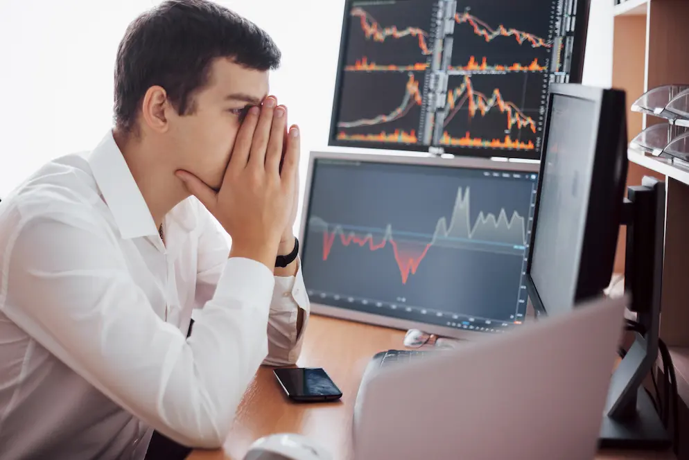 Sensex slips