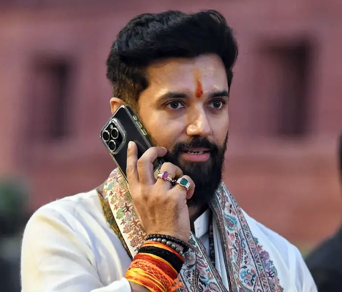 Union Minister Chirag Paswan