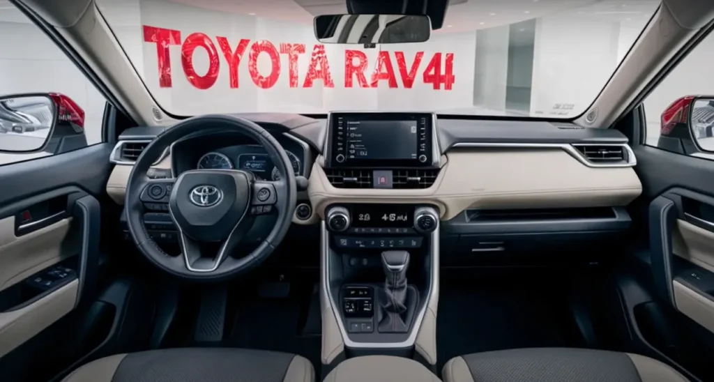 RAV 4 interior