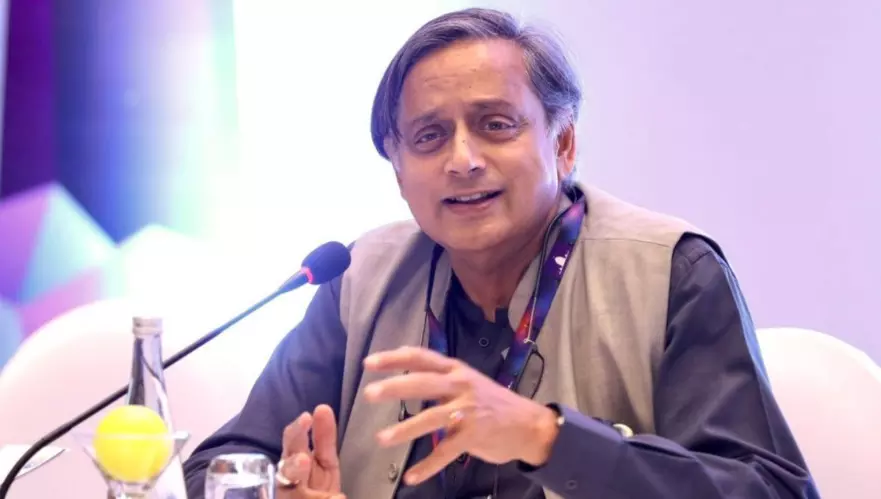 Shashi Tharoor Nation First Stand