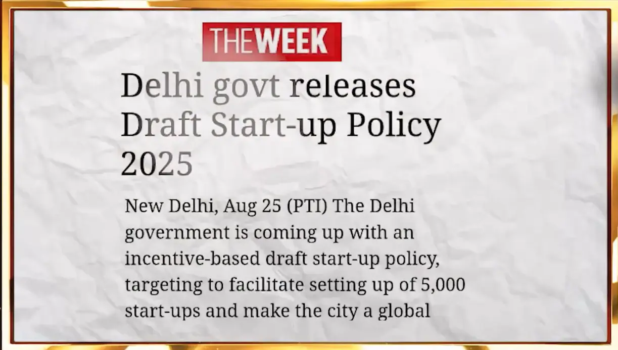 Delhi Big Startup Push