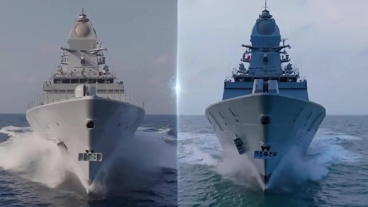 INS Himgiri and INS Udaygiri
