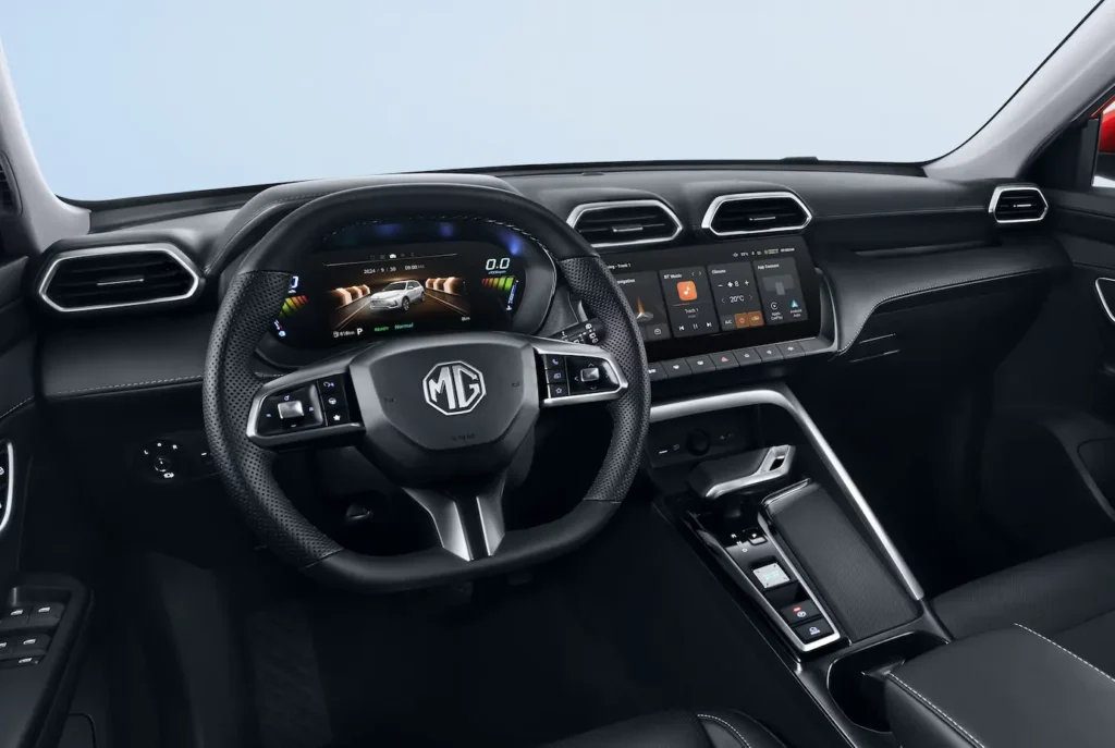 MG HS PHEV Interior