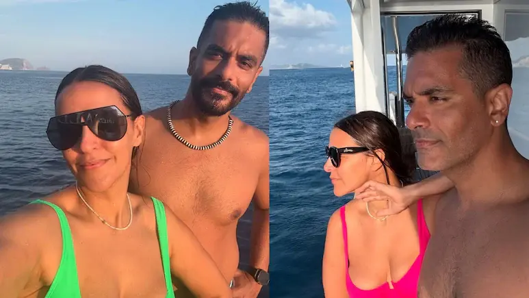 Neha Dhupia and Angad Bedi