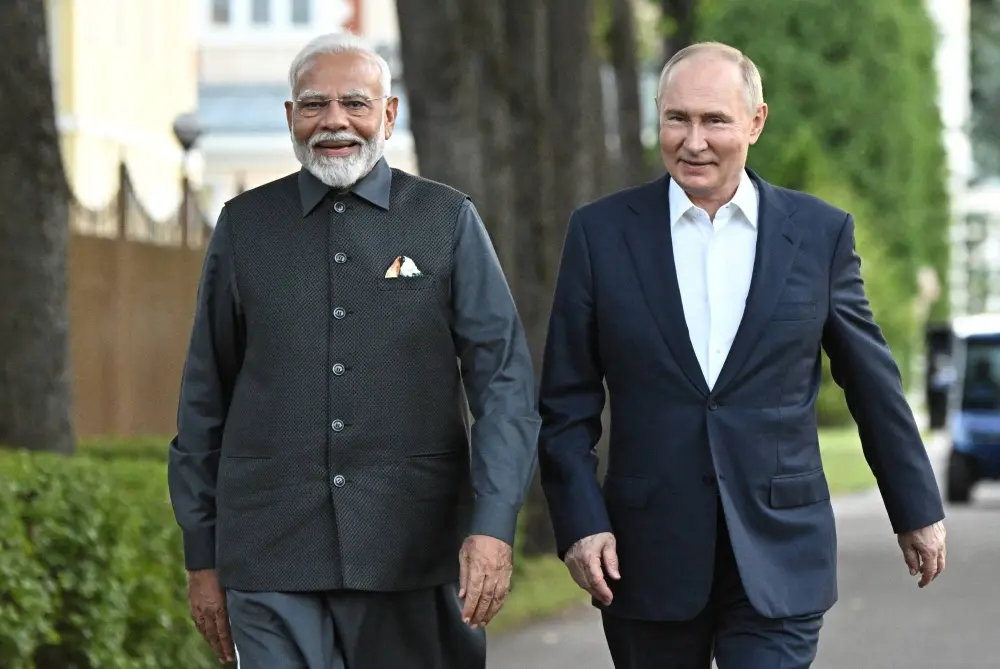 Russia and India