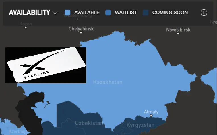 Starlink Kazakhstan Launch