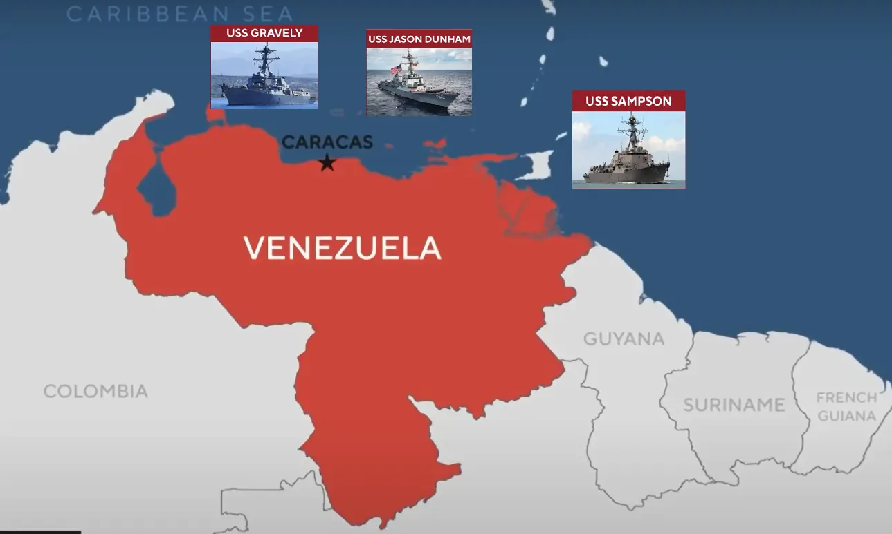 Trump Sends Warships to Venezuela
