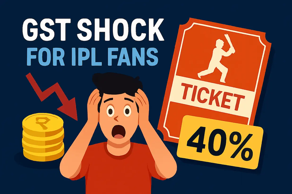 GST Shock for IPL