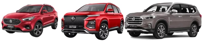 MG SUV Pricedrop