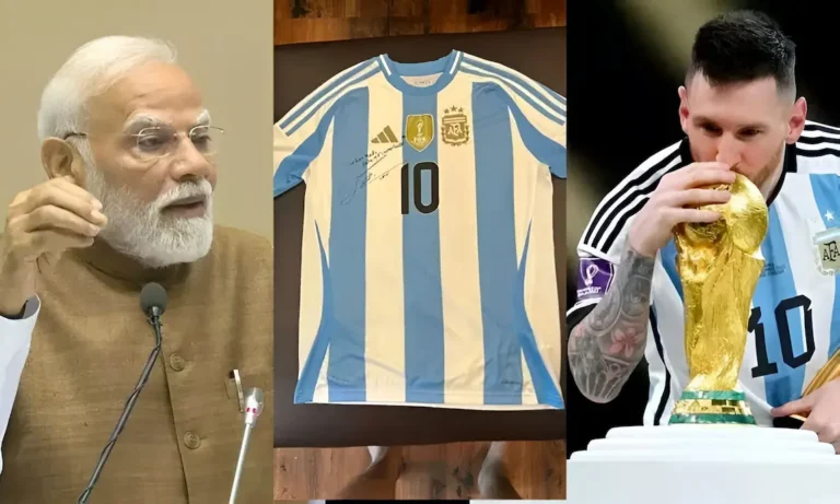 Messi Birthday Gift to PM Modi