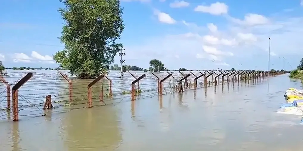 Punjab Border Washed Away