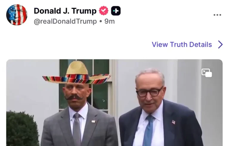 Trump AI video