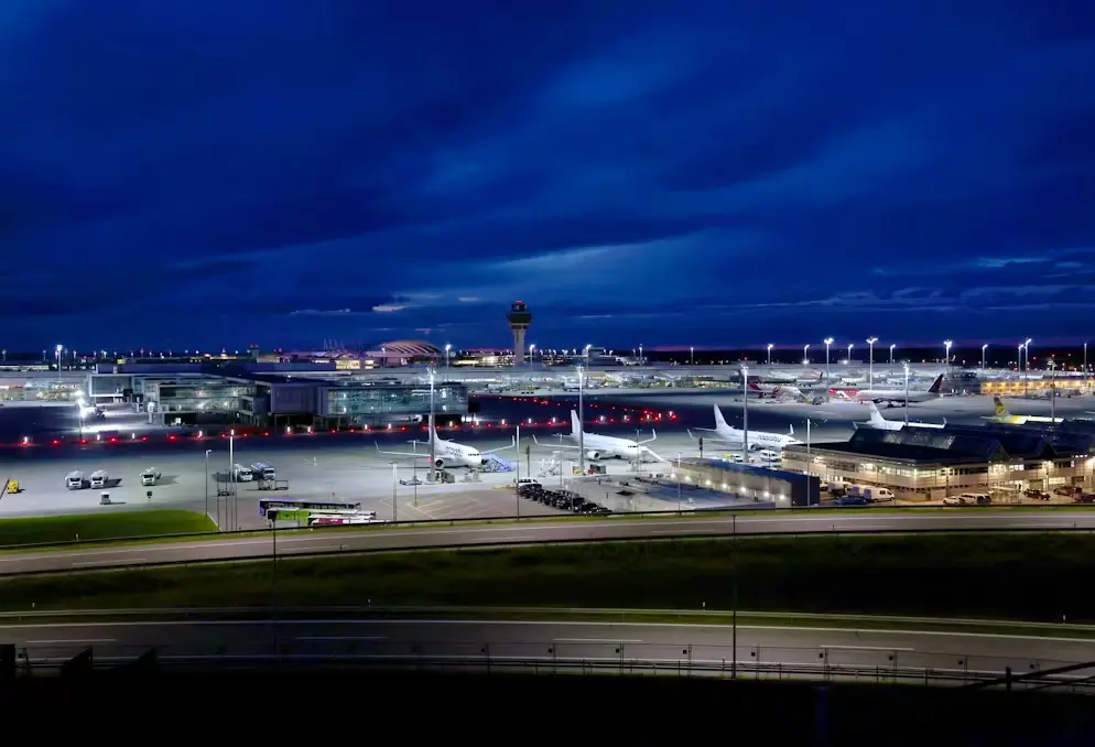 Munich Airport Drone